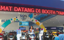 Program Tukar motor Lama dengan Motor Baru Yamaha di Jakarta Fair Kemayoran 2016