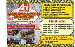 ADI Pro Bakal Gelar Kontes Modifikasi di Grand Cakung Mall
