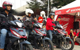 Komunitas Honda Jajal Langsung The All New Supra GTR 150