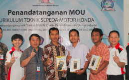 SMK Binaan Wahana Honda Berhasil Jadi yang Terbaik