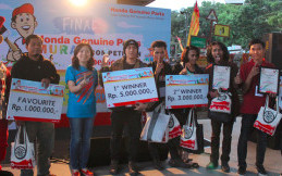 PT.DAM Gelar Final Honda Genuine Parts Mural Competition - be Genuine!