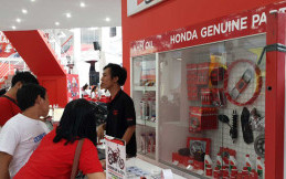 Wahana Honda Kasih Diskon Pembelian Suku Cadang di Jakarta Fair 
