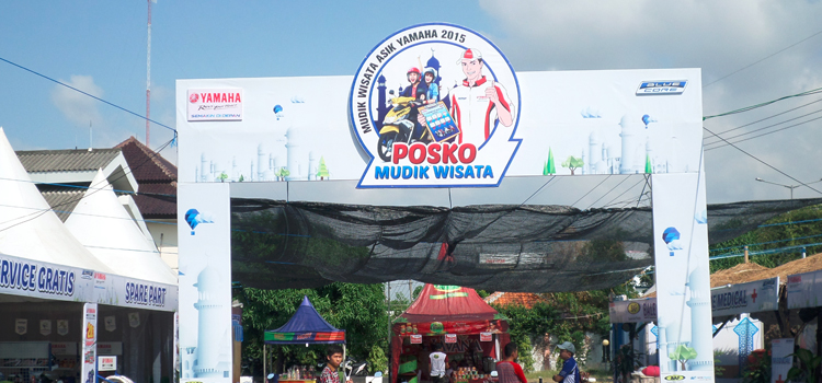 Beragam Pelayanan dan Fasilitas di Posko Mudik Wisata Asik Yamaha 2016