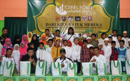 Mengisi Kegiatan Rutin di Bulan Ramadhan, Gabungan Komunitas motor Lakukan Baksos 