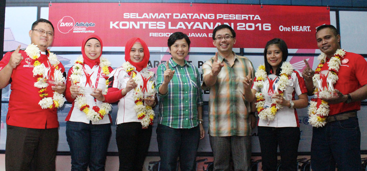 PT Daya Adicipta Motora (DAM) Targetkan Juara di Kontes Layanan Honda Nasional 2016