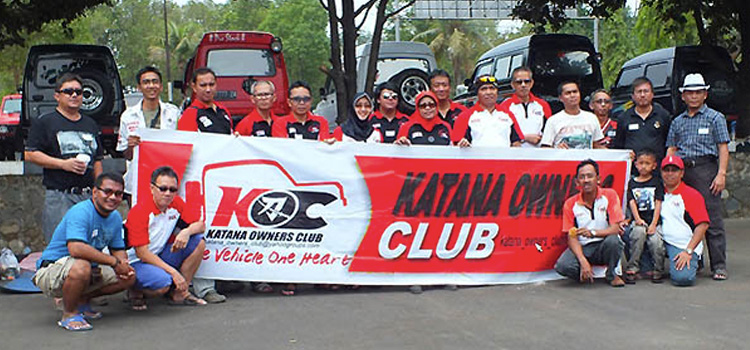 Katana Owners Club (KOC),Terbuka untuk Pecinta JIP Suzuki