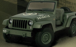 Jeep Luncurkan Wrangler 75th Salute Concept Bermotif Militer