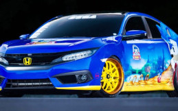 Tampilan Unik Honda Sonic Civic di Comic-con