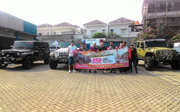 JSI Touring ke Banten untuk Serahkan Bantuan ke Korban Banjir Bandang 