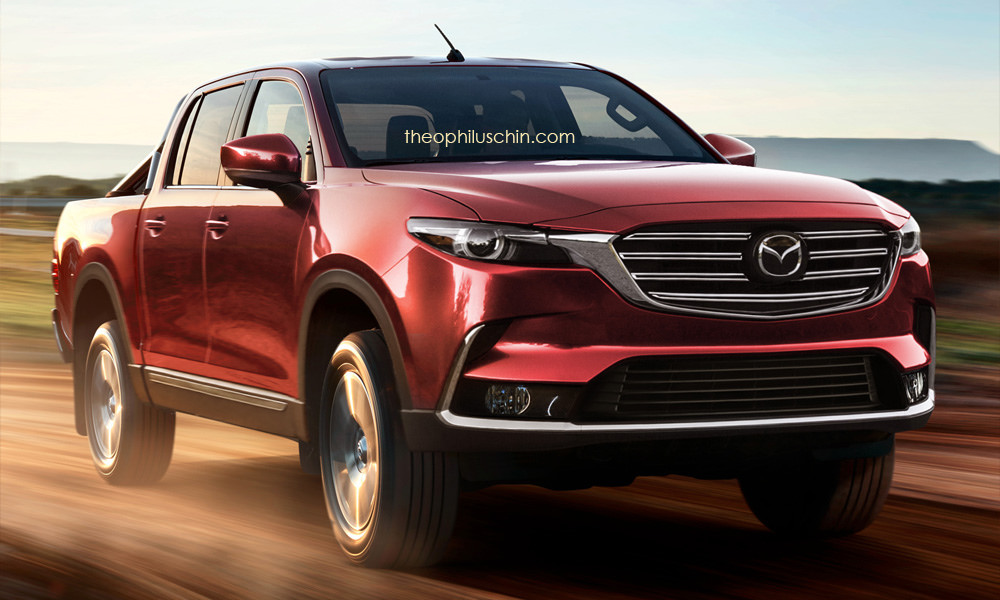  Inikah Tampilan New Mazda BT-50?