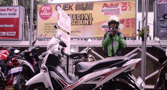 Ojek Online Dapatkan Paket Khusus Service Dari Wahana Honda