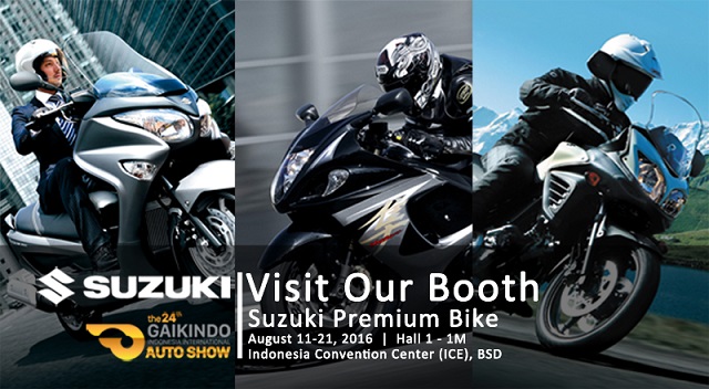 Untuk Pertama Kali Suzuki Berpartisipasi di GIIAS