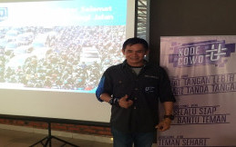 Joel D Mastana Berbagi Ilmu Safety Riding di Unity Pitstop Pekanbaru