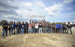 Ratusan Bikers Riau Deklarasikan Janji Menjadi Bikers Cerdas