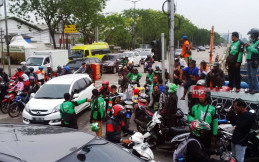 Driver Gojek Mogok Kerja, Ini Protesnya