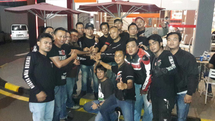 Komunitas Motor RNB, Sebagian Membernya Ikut Shooting Anak Jalanan, Mantap