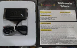 Volt Meter Aki Motor Custom