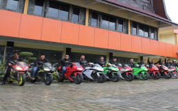 Perantau di Riau dan Sumatera Utara Bentuk Komunitas Motor Komunitas Bhayangkara Motor Bagan Batu