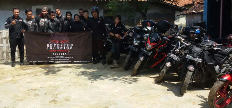 PREDATOR MC Laksanakan Touring Bergaya Road Race