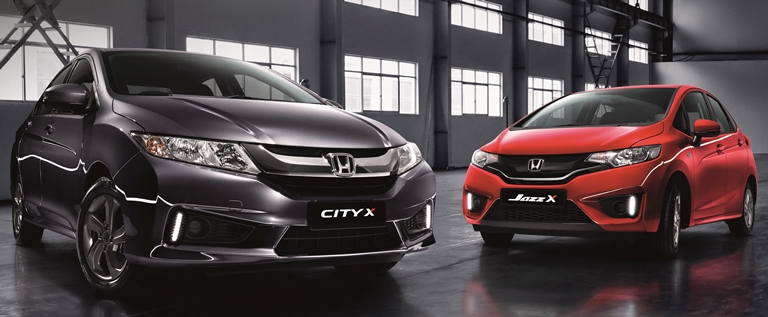 Honda Resmi Perkenalkan City dan Jazz X Edition