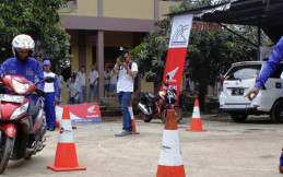 PT Daya Adicipta Motora (DAM) Lakukan Kampanye Safety Riding di SMK Lentera Bangsa