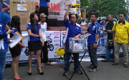 Yamaha Mekar Motor Bintaro Menyelenggarakan Pengundian Hadiah Motor Yamaha
