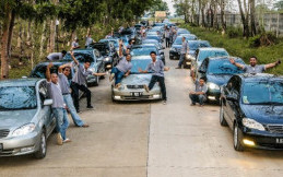 Komunitas Mobil Altic Gelar Touring Tahunan Ke Baturaden