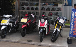 Yamaha Mekar Motor Bintaro Adakan Pameran di SPBU