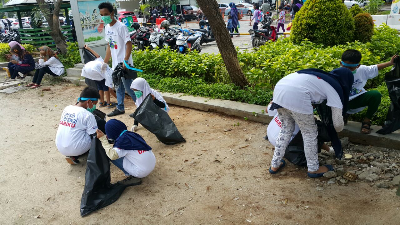 Suzuki Marine Tanamkan Kesadaran ‘Bersih Berawal Dariku’