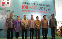 Pameran Kesempatan Kerja (Job Fair) ke XIV Kementerian Ketenagakerjaan di JIExpo Kemayoran Jakarta 