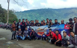 Komunitas Lampung Uji Ketangguhan Honda Supra GTR 150