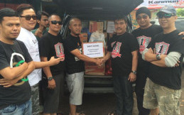 Karimun Club Depok (KCDep) Serahkan Bantuan Korban Banjir Bandang Garut