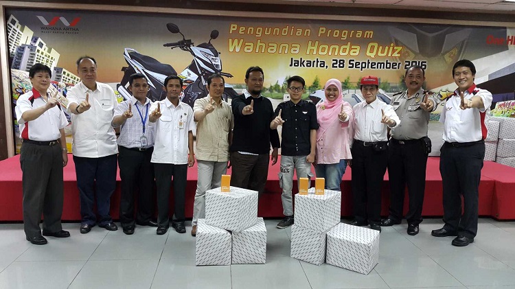PT Wahana Makmur Sejati Umumkan Pemenang Wahana Honda Quiz
