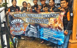 Komunitas Motor MBC (Mitra10 Brotherhood Community) Peduli Banjir Bandang Garut