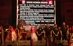 Ribuan Bikers Honda Ramaikan 'Honda Bikers Day Regional 2016'
