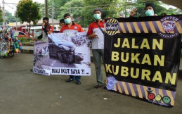 KOSTER Kampanyekan Bahaya Melawan Arus Lalu Lintas