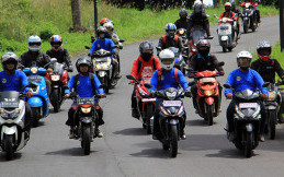 Forum Wartawan Otomotif Touring Jakarta Puncak Ciloto