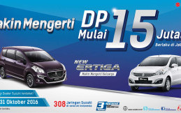 Program 'Makin Mengerti' Suzuki Tawarkan DP Murah Ertiga Cuma Rp 15 Jutaan