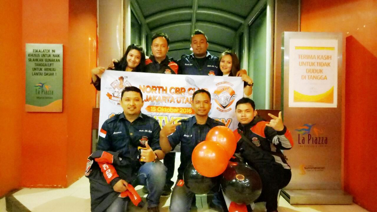 North CBR Club Rayakan Anniversary Pertama dan Launching Seragam Baru 
