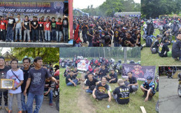 Anniversary Ke-6 Yamaha King’s Serang Banten Dihadiri 5.000 Motor Dari Seluruh Nusantara