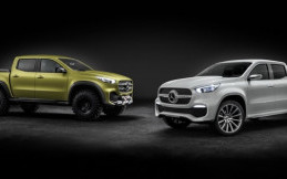 Mercedes Benz X-Class Pickup Concepts Resmi Dirilis