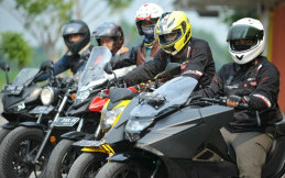 Owner Honda Big Bike Jawa Timur Berpartisipasi di HBD Gunung Kidul