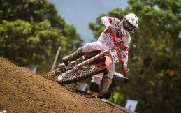 Delvintor Alfarizi Bukukan 11 Poin di Ajang Internasional MXGP Lombok