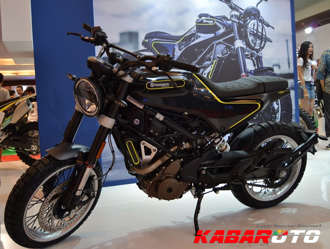 Ssstt... Diam-diam Husqvarna Tampilkan Streetbike Svartpilen dan Vitpilen di IIMS 2018