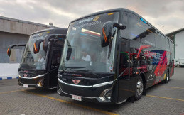 Diam-Diam, PO Juragan 99 Trans Rilis Dua Bus SHD Baru dari Adiputro