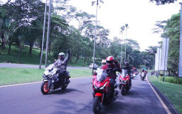 Gelar Urban Exploride, Komunitas Honda ADV Indonesia Isi Kegiatan Sosial