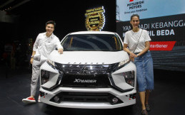 Wah, Baim-Paula dan Anji Hadir di Booth Mitsubishi pada Telkomsel IIMS 2019
