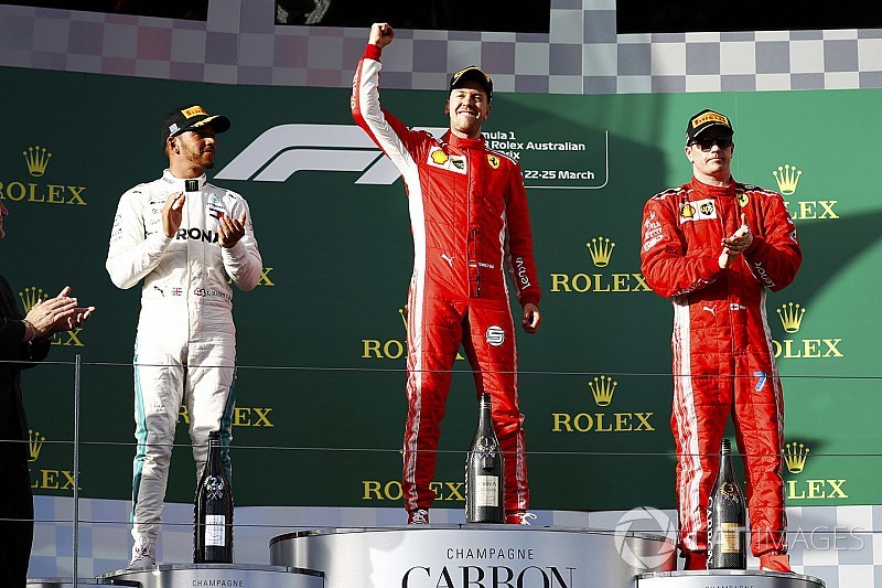 Vettel Kalahkan Hamilton dengan Memanfaatkan VSC