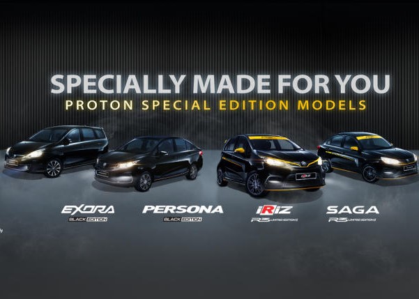 Proton Luncurkan 4 Edisi Khusus Sekaligus