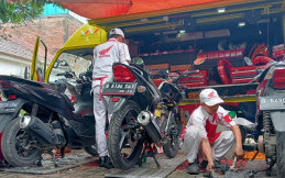 Wahana Honda Gelar Servis Motor Gratis untuk Wartawan di Hari Pers Nasional